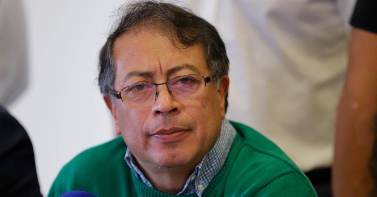 Colombia's president elect Gustavo Petro