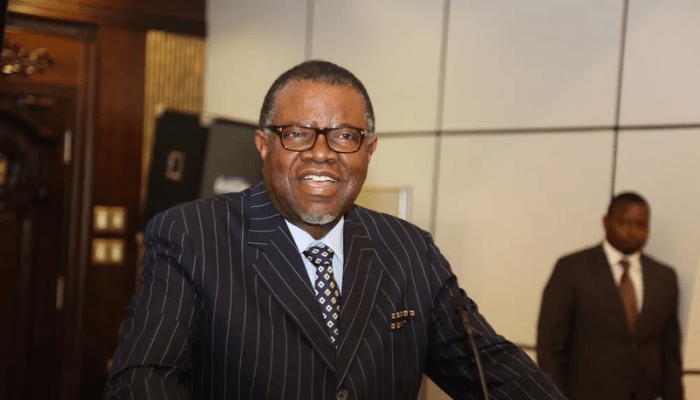 Humphrey Geiseb, High Commissioner of Namibia to Nigeria.