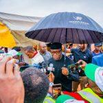Kayode Fayemi in action during Ekiti governorship election