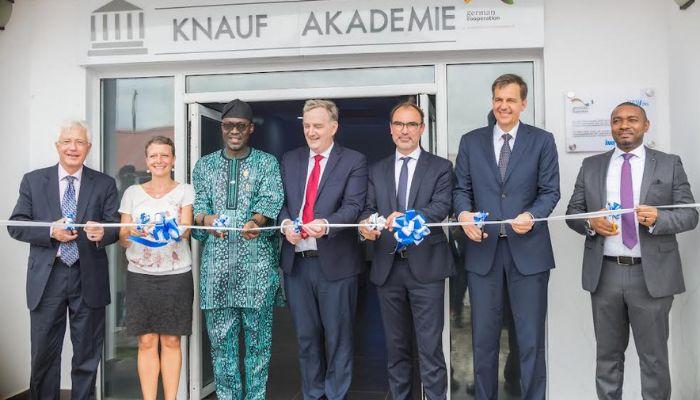 Knauf training center in Nigeria