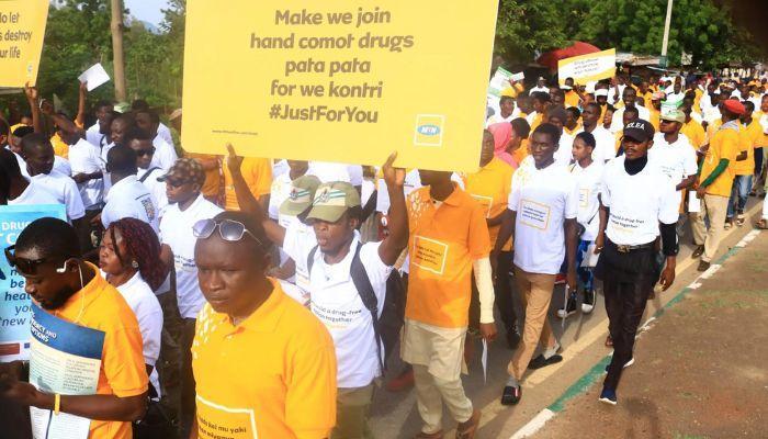 MTN drug-free society