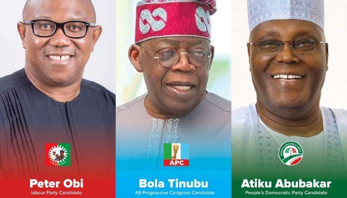Obi, Atiku and Tinubu