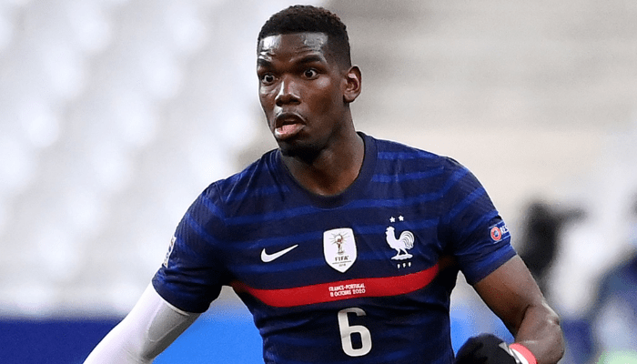 France midfielder Paul Pogba