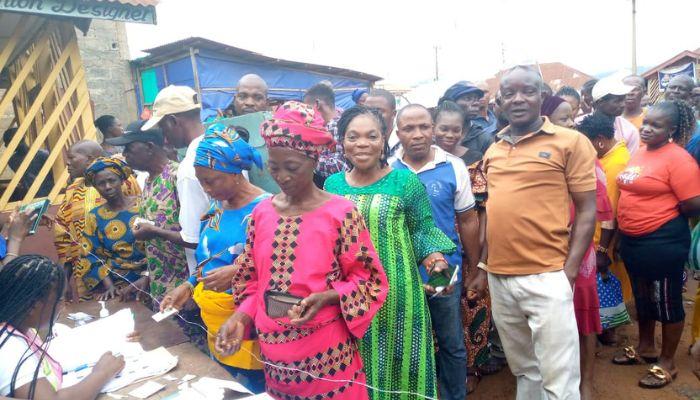 Pictures from Ekiti governorship election