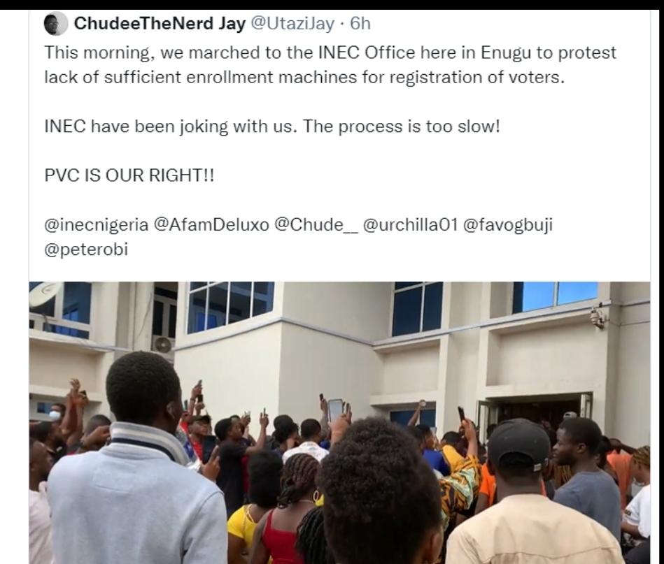 Youths mobilise to acquire PVC
