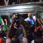 Tinubu at APC special convention in 2022