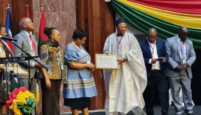 AFTRA President in Ghana