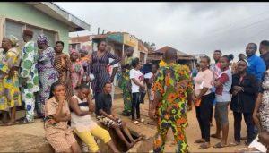 Electorates at Okeyinmi, Ward 6, Polling Unit 002, Ado local government