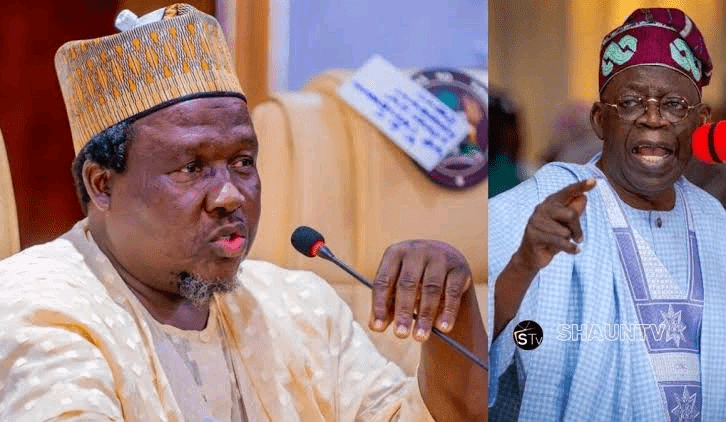 Ibrahim Masari and Bola Tinubu | Masari may be a dummy