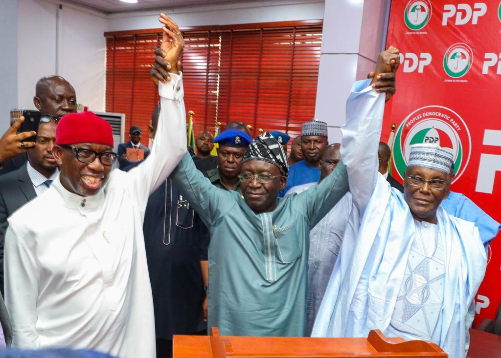 Ifeanyi Okowa and Atiku Abubakar