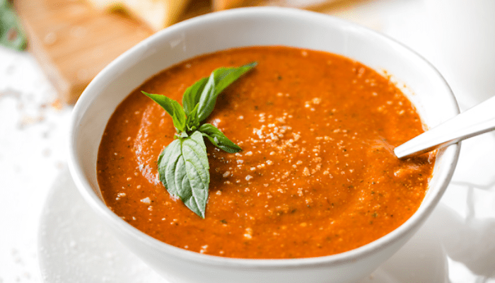 Tomato basil soup