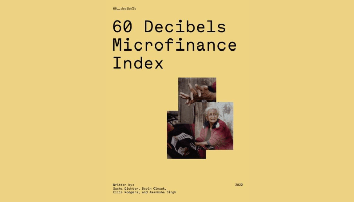 60 Decibels Microfinance Index