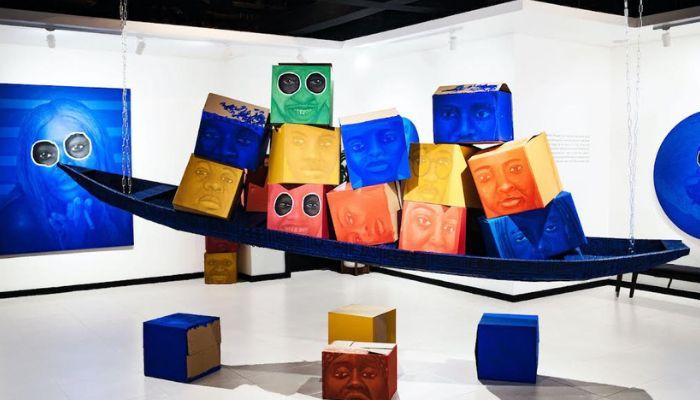 An installation by Ken Nwadiogbu