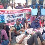 Families Abuja - Kaduna train attack victims