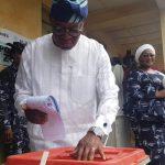 After voting, Oyetola boats of winning
