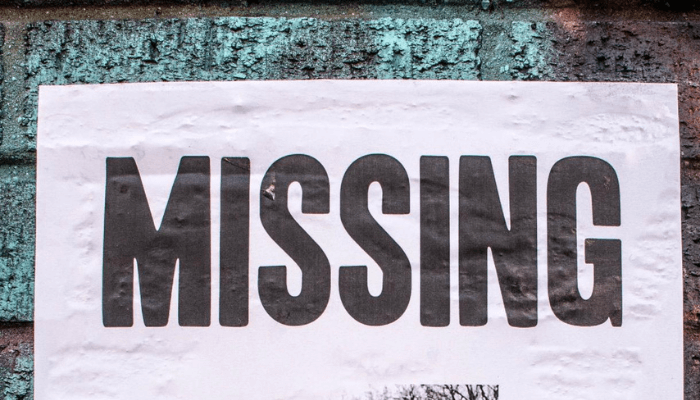 Missing person