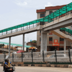 Pedestrian path in Nigeria