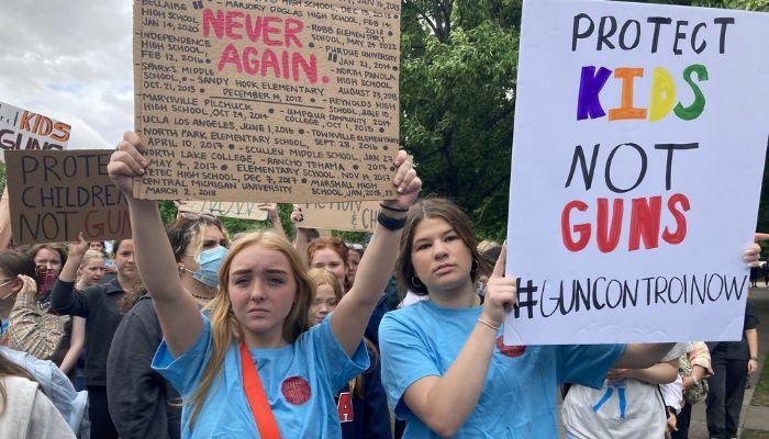 protest again gun violence
