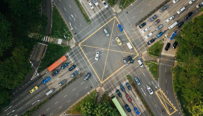 yellow box in traffic