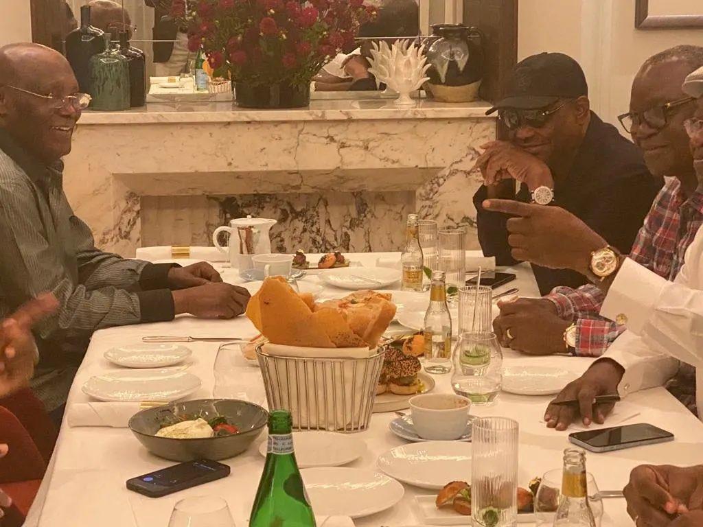 Atiku, Wike meet in London