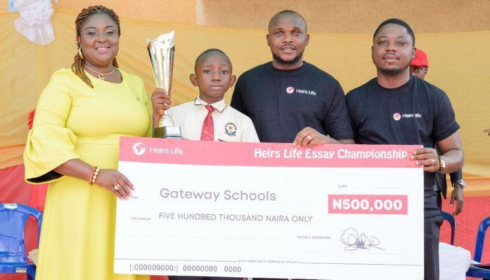 Heirs Life essay championship