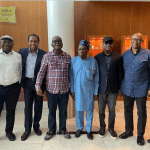 Obasanjo meets Peter Obi, Wike in London