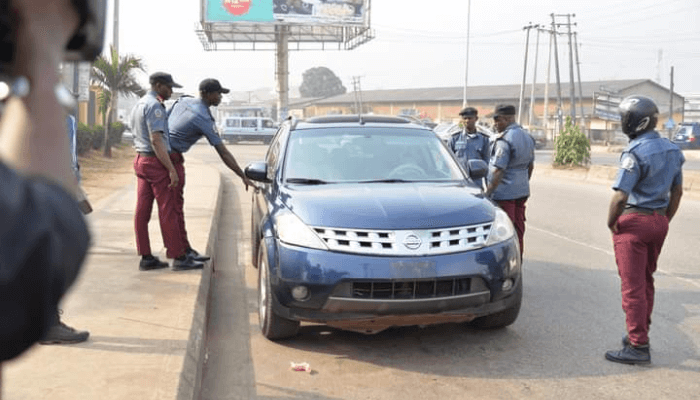 unregistered vehicle