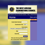 WAEC portal