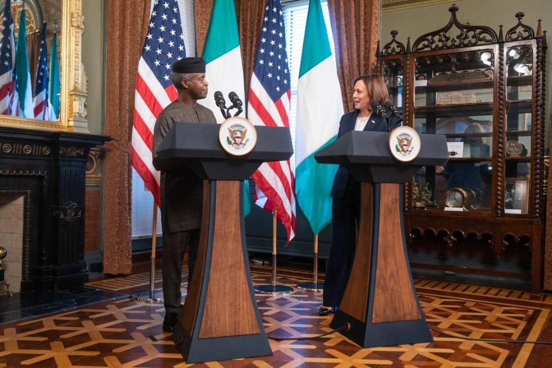 Kamala Harris and Yemi Osinbajo on energy transition
