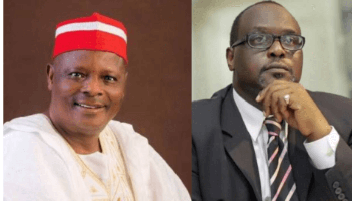 Ladipo Johnson and Rabiu Kwankwaso