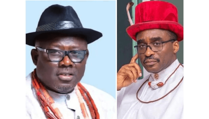 Sherrif Oborevwori and David Edevbie