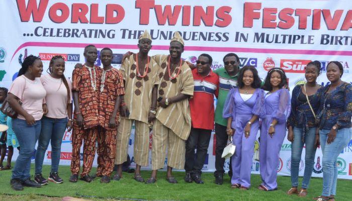 Some sets of twins at the previous edition of the festival