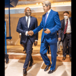 Tony Elumelu and John Kerry