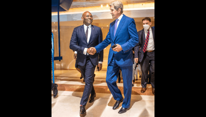 Tony Elumelu and John Kerry