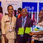 Visitors at the NewGlobes Exhibition stands