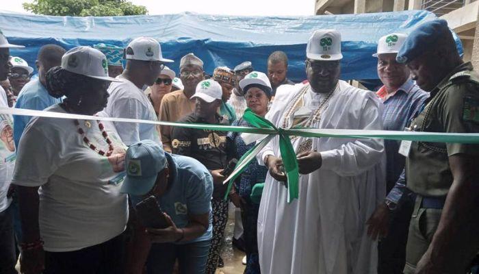 donation of campaign office to Tinubu Support Organization