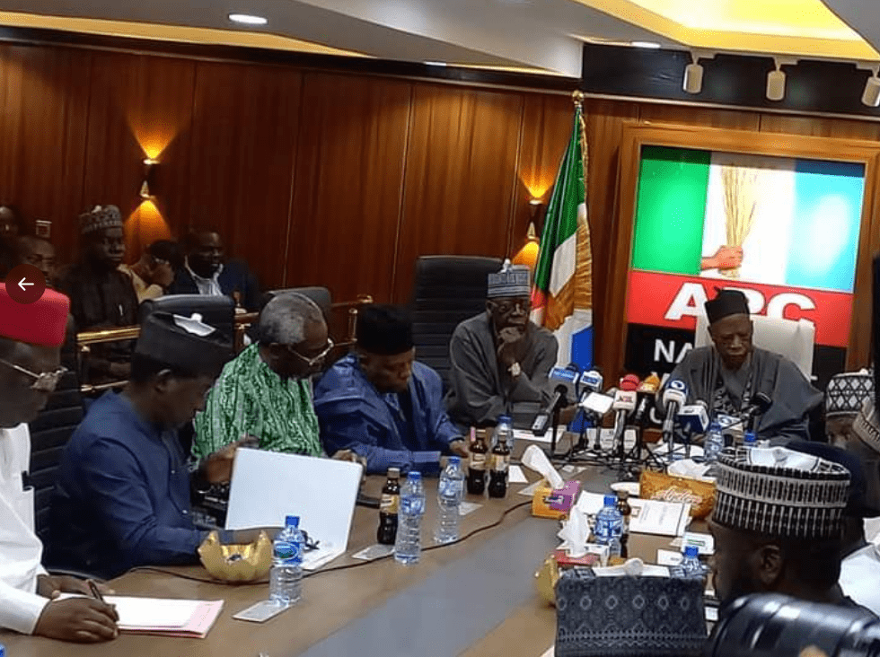 Tinubu, Shettima in APC secretariat