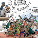 My Supporters Are Fiercer Than Yours