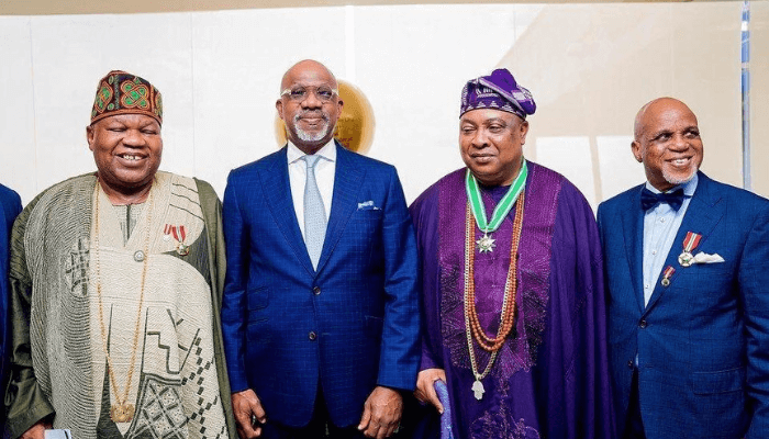 National honours awardees