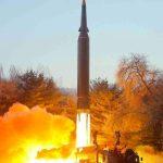 North Korea missile test