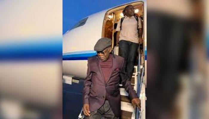 Tinubu lands in Nigeria