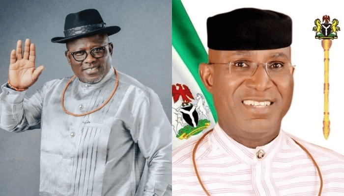 Sheriff Oborevwori and Ovie Omo-Agege