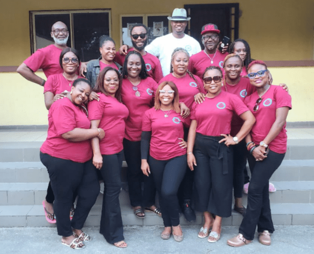 Some members of UCTAAA, Lagos chapter