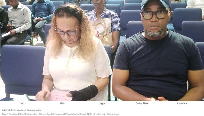 Annkio Briggs (l) with Aaron Anyanwu