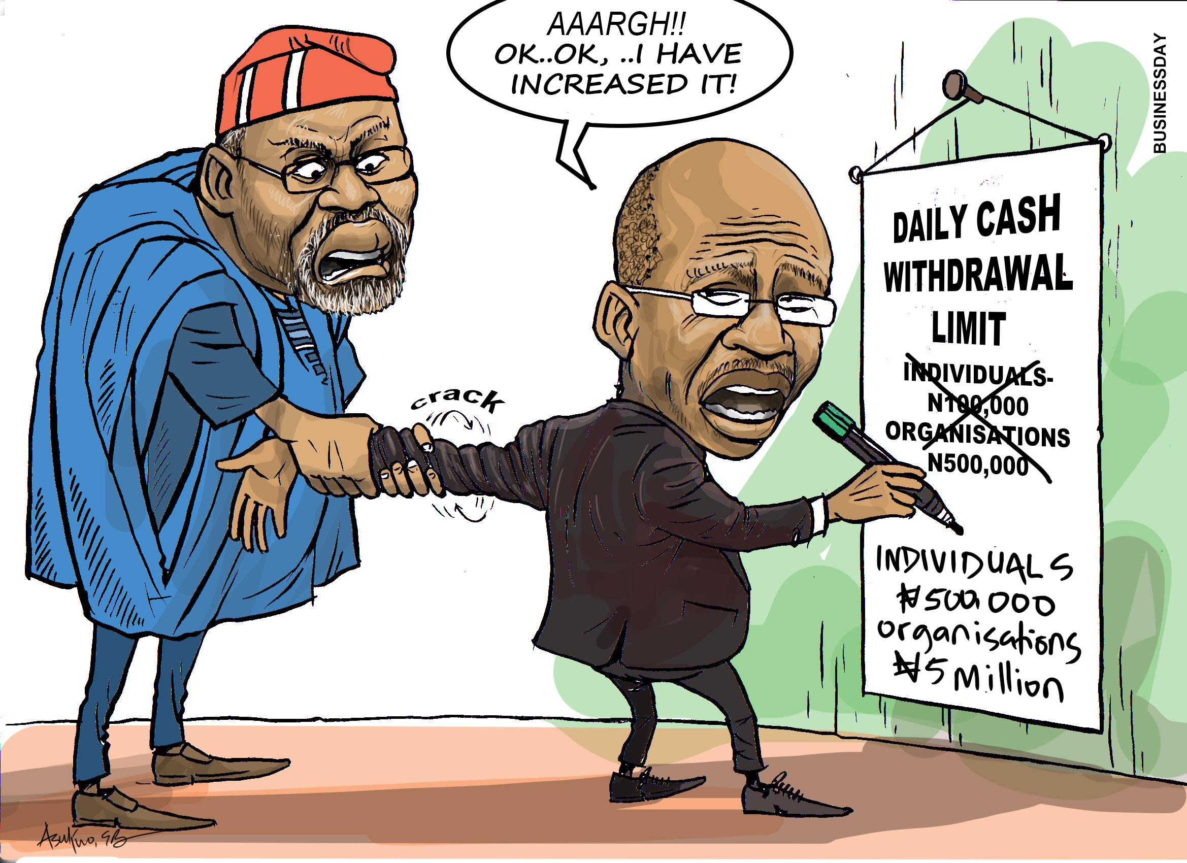 The Arm Twisting Limit