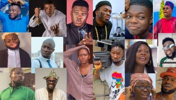 Comedy skit makers in Nigeria