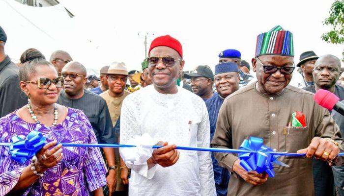 The inauguration of Mgbuosimini Ring and Internal Roads in Rumueme kingdom of Obio-Akpor Local Government