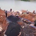 Illegal mining