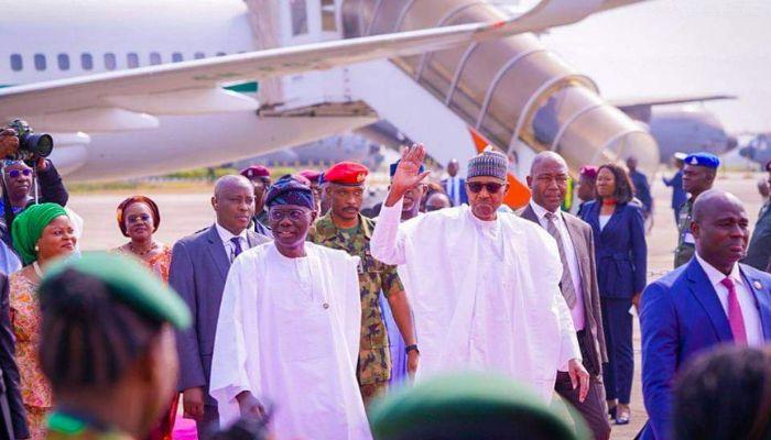 Buhari in Lagos