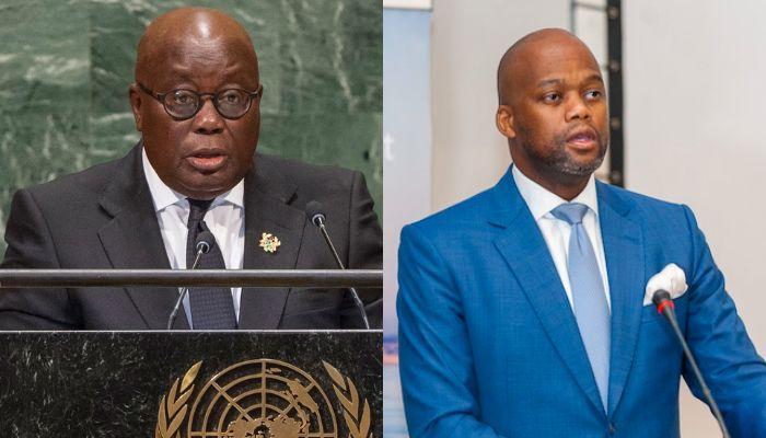 Nana Addo Dankwa Akufo-Addo & Wamkele Mene